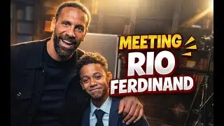 I met Rio Ferdinand! | Behind the Scenes of the FIFA 26 World Cup Draw