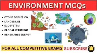 MCQs on Environment | For all competitive exam |