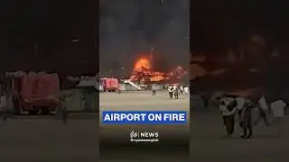 Fire breaks out at Dhaka&rsquo;s main airport in Bangladesh