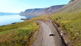 Most Beautiful Coastal Road Drive  Nature || Mountains & Calm Views LensVew