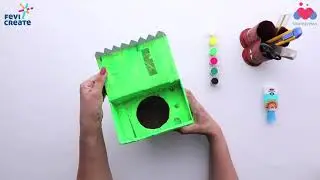 DIY Desk Dustbin: Creative Reuse Craft Ideas for Kids!