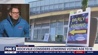 Maryland city considers lowering voting age to 16 | FOX 5 DC