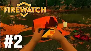 Firewatch - Day 2 - Full Ambience Fire Lookout Relaxing Game Walkthrough Longplay | No Commentary