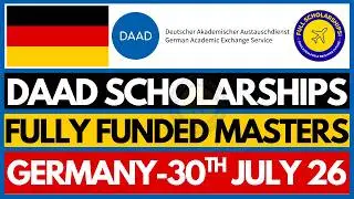 How to Apply for DAAD Helmut Schmidt Scholarship 2027 Fully Funded Master's in Germany | No App Fees