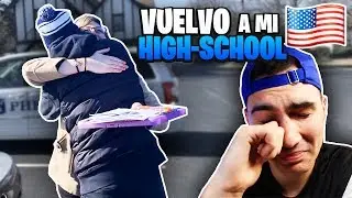 VUELVO A MI INSTITUTO AMERICANO 5 años más tarde... *¿Cómo es un HIGH SCHOOL en USA?*