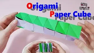 Okay Origami Transformer Paper Cube