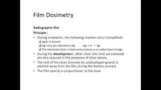 Flim badge Dosimeter