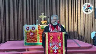 Rev. Dr. Isaac Parapallil at St. George Malankara catholic mission, Luton