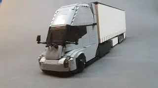 Tesla semi truck Lego Moc truck