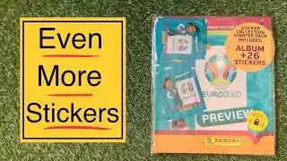 Panini UEFA Euro 2020 Preview Sticker Collection - Even More Stickers
