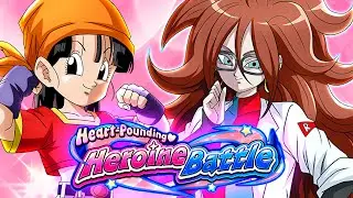BRAND *NEW* CHALLENGE!! Heart Pounding Heroine Battle Stage 1 Pan 4 Peppy Gals | DBZ Dokkan Battle