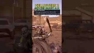 CQC-42 Machete BUFF After Patch 4.1.0 - Helldivers 2