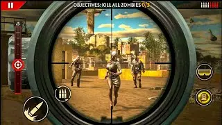 Sniper Zombie Save The City - offline Zombie Fps - Android Gameplay