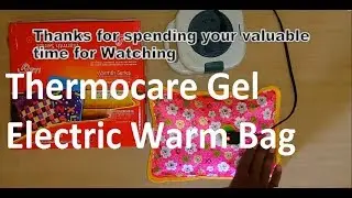 Body Massage | Pain Killer | Thermocare Gel Electric Warm Bag Unboxing