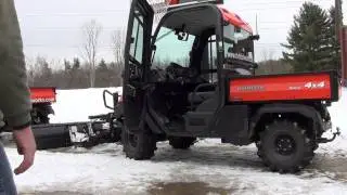 UTV Hitchworks - Kubota 1100 equipped with our Hydraulic Kit