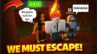BEAST got MAD and STARTED camping BECAUSE we WOULDN&rsquo;T escape WITHOUT her👀