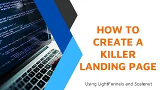 How to create a killer landing page!