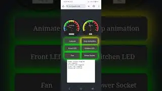 Temperature and Humidity Gauge using HTML CSS JavaScript #iot #sensor #esp32 #esp32project #html