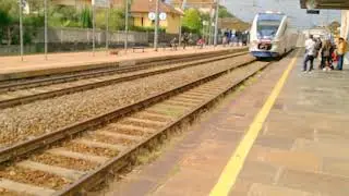 Stazione di Ciriè e sul TTR fino a Borgaro con incrocio.