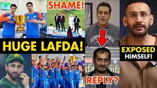 SHAME! India Vs Pakistan Final Match HUGE CONTROVERSY&hellip; 😨🤡, Tarun Gill Exposes Himself, Salman Khan