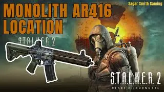 STALKER 2 Monolith AR416 Location | Deluxe Edition Weapons | Journalist Stash Lesser Zone Sphere