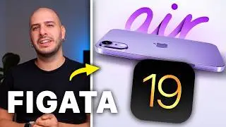 APPLE: IPHONE 17 AIR con IOS 19! RIVOLUZIONE DI SIRI 3.0!