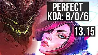 MALPHITE vs FIORA (TOP) | 8/0/6, Legendary | KR Master | 13.15