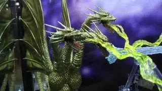 Toy Fair 2013: S.H. MonsterArts Godzilla Figures Video Footage
