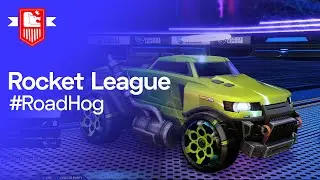 Rocket League / RoadHog ceiling shot Musty Flick