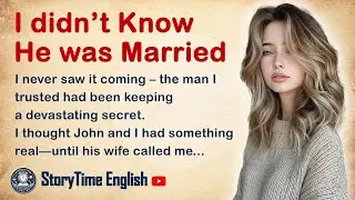 I didn&rsquo;t Know He was Married✅ English Story for Listening Practice