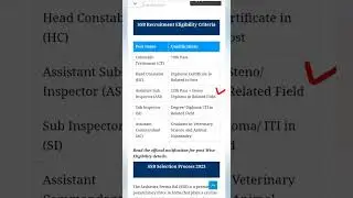 SSB new vacancy 2023 || SSB ASI Stenographer 2023 || SSB ASI steno #shorts #short #ssb #shortvideo
