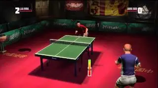 Rockstar Table Tennis - Serving Aces Liu Ping vs Jung Soo (Expert)