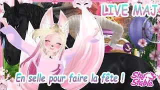 🌸🦊LIVE VTUBER FR 3D🦊🌸 - L'anniversaire de SSO !! - [Star Stable Online]