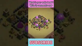 New Town hall 8 war base ! Best th8 war base in 30 second (coc game)