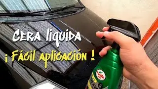 Cera l&iacute;quida automotriz de f&aacute;cil aplicaci&oacute;n // Encerar tu autom&oacute;vil r&aacute;pido y sin esfuerzo // Turtle