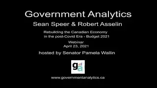 Rebuilding the Canadian Economy in the post-Covid Era - Budget 2021