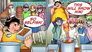 This kid always took the leftovers home, but then... [Manga Dub]