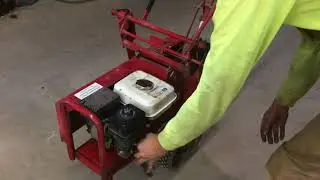 Classen  Walk Behind Sod Cutter 18&rdquo; Cut Honda 5.5 Hp Engine Pull Start Speed Reducer