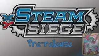 Pok&eacute;mon Steam Siege Pre Release opening - SECRET RARE!!!!!!