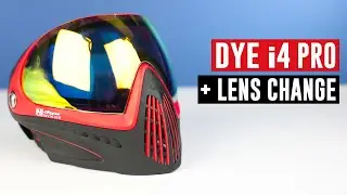 Dye i4 Pro Paintball Mask + Lens Change