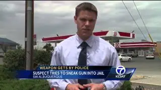 Weapon Gets by Police: Suspect Tries to Sneak Gun Into Jail