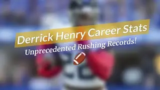 Derrick Henry Stats 📈 | The King of Rushing! 🏈