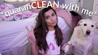 DEEP CLEANING MY ROOM! *QuaranCLEAN with me*