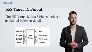 555 Timer IC Pinout