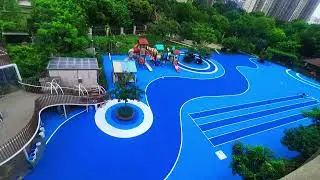 Jiadong EPDM granules ETPU granules factory playground surfaces, sports floor  safety surfaces
