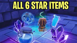 All Rarest 6 Star Materials - Fortnite Save The World! (Spectral Twine/Powder/Rainbow Crystal/Honey)