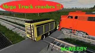 Mega truck crashes video!!!!!