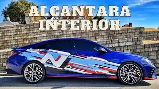 How to Install Hyundai N Performance Parts Korea Alcantara Armrest in 2022+ Elantra N