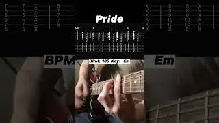Pride - Kendrick Lamar | Guitar Tabs | #shorts