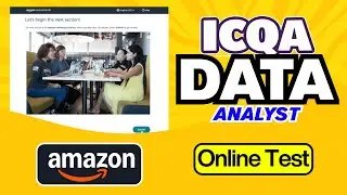Amazon ICQA Data Analyst Assessment Test Answers | Updated | ICQA Data Analyst Interview Questions
